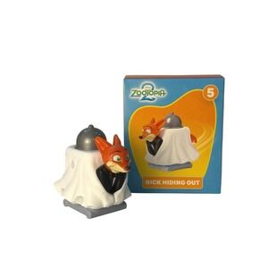 McDonalds Happy Meal Toy Disney Zootopia 2 - #5 Nick Hiding Out NEW